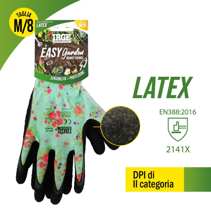 AAW GUANTI TEC.EASY GARDEN LATTICE M/8
