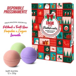 AMA SET BATH BOMB 12X30GR POMP+ZENZERO-PATCHOULI+FR.ROSS