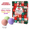 AMA SET BATH BOMB 12X30GR POMP+ZENZERO-PATCHOULI+FR.ROSS