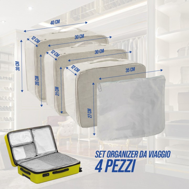 CDU SET ORGANIZER VIAGGIO 4PZ