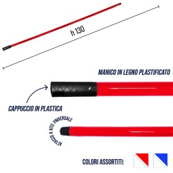 CFR MANICO LEGNO PLAST.130CM COLOR FANT