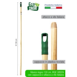 CFG MANICO LEGNO IRGE GREEN 130 CM