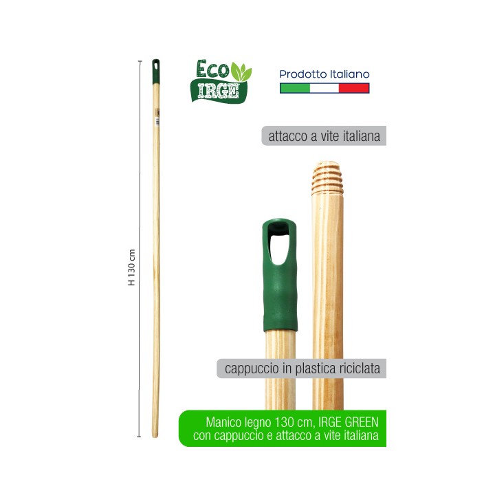 CFG MANICO LEGNO IRGE GREEN 130 CM