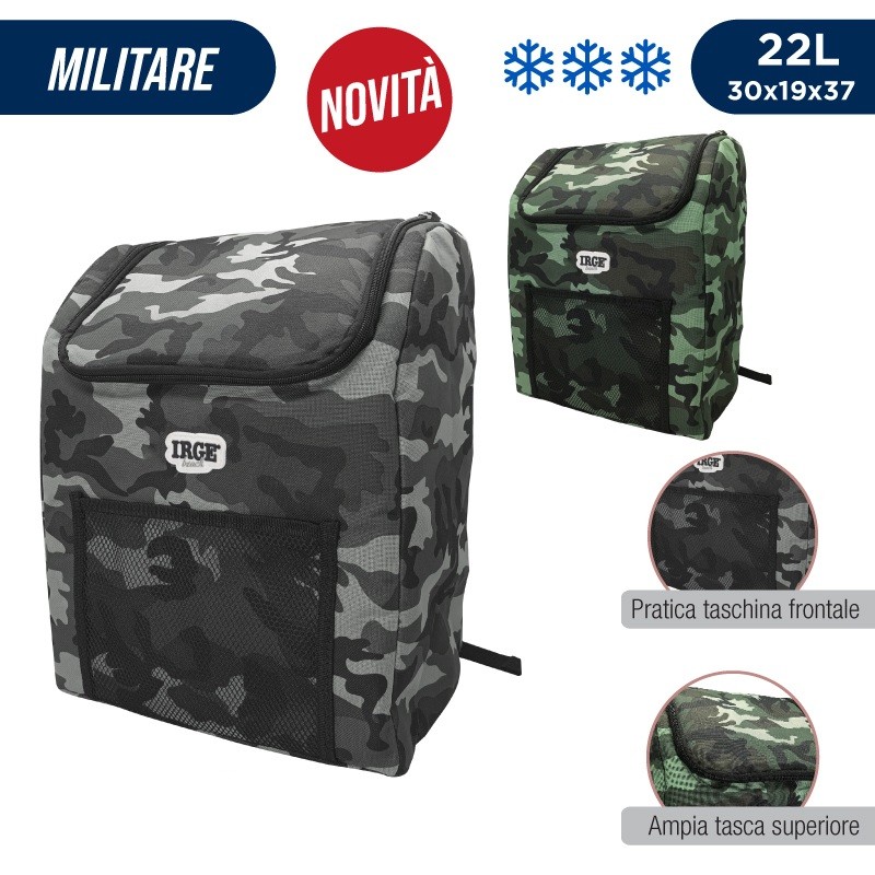 BTA ZAINO TERMICO MILITARE 22L 30X19X37