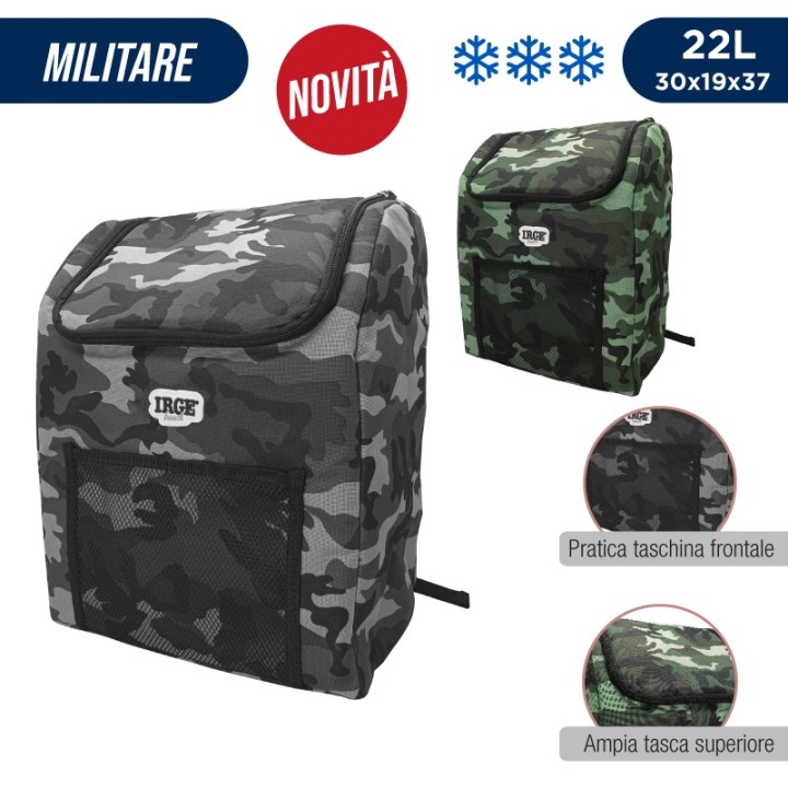 BTA ZAINO TERMICO MILITARE 22L 30X19X37