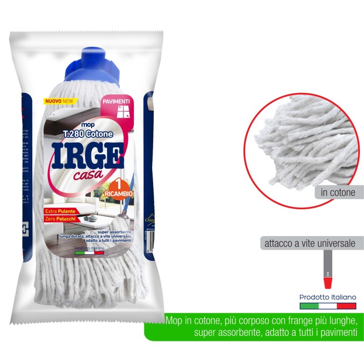 CAI MOP COTONE 280 GR. IRGE