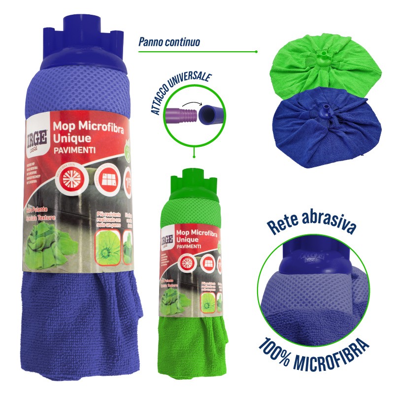 CAM MOP PANNO UNICO MICROFIBRA