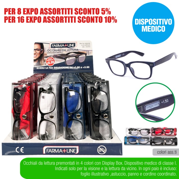 ABO OCCHIAL LETTURA UOMO ELEGANCE FARMA