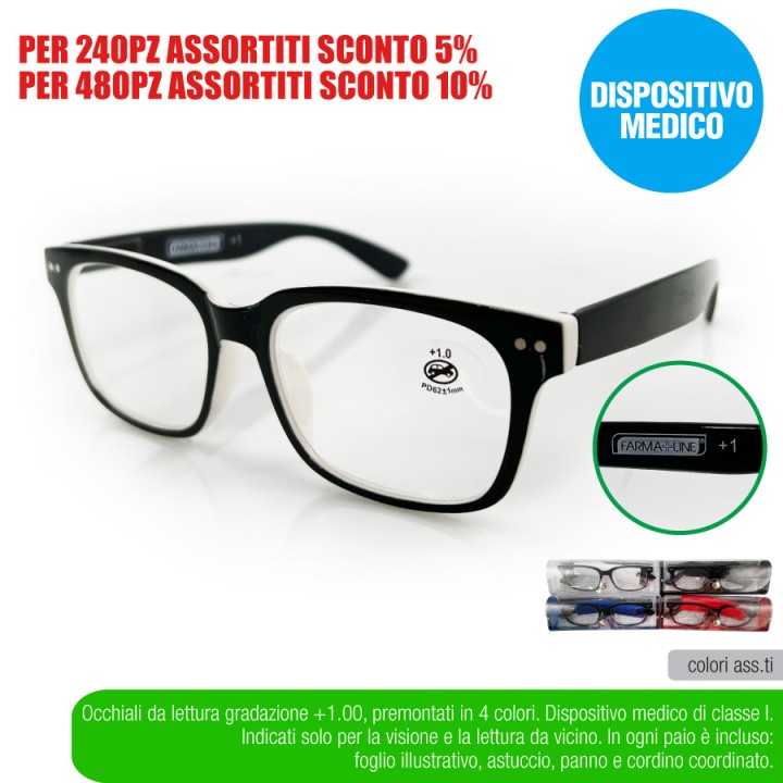 ADX OCCHIAL LETTURA ELEGANCE +1,00 FARM