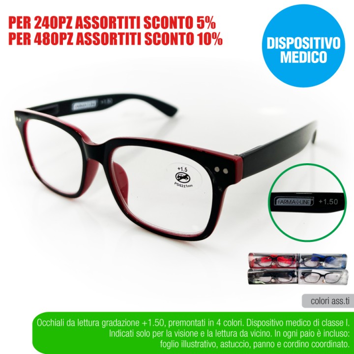 ADZ OCCHIAL LETTURA ELEGANCE +1,50 FARM
