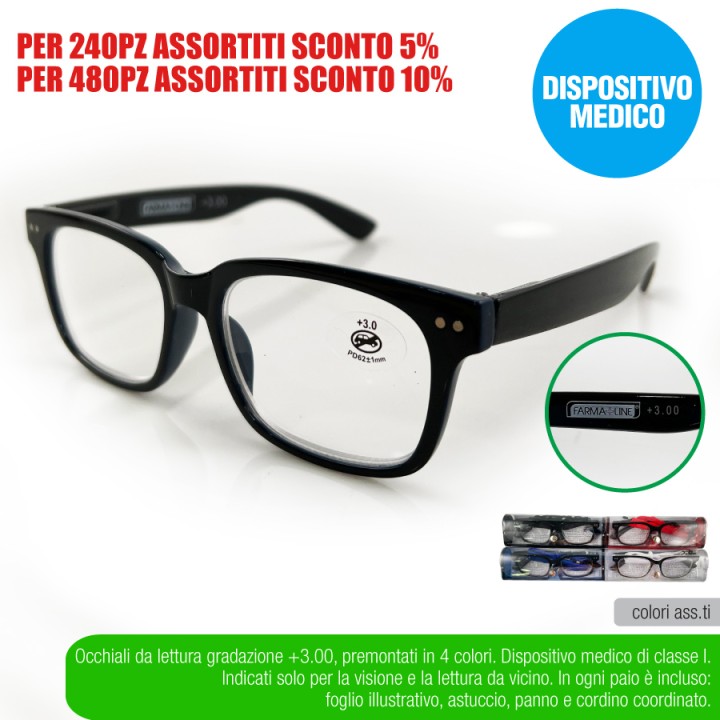 BFE OCCHIAL LETTURA ELEGANCE +3,00 FARM