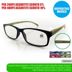 ADQ OCCHIAL LETTURA COLORS +2,00 FARMAL