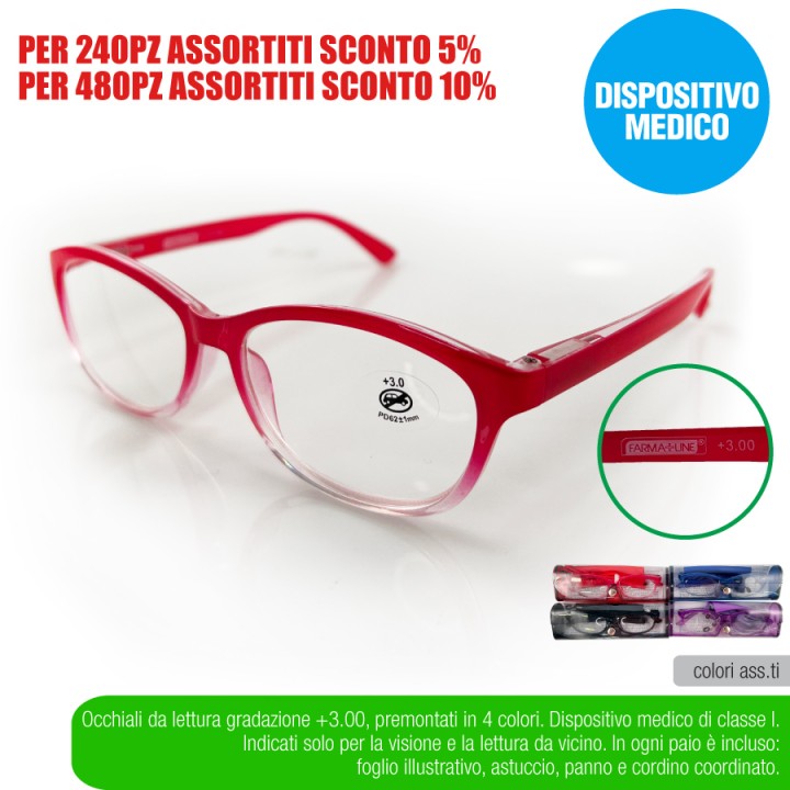 ABX OCCHIAL LETTURA FUNNY +3,00 FARMALI