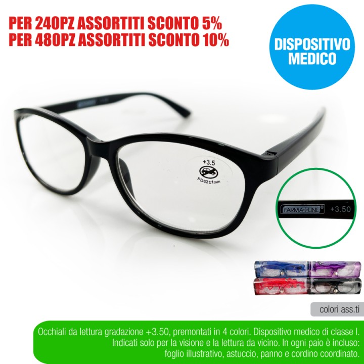 ABZ OCCHIAL LETTURA FUNNY +3,50 FARMALI