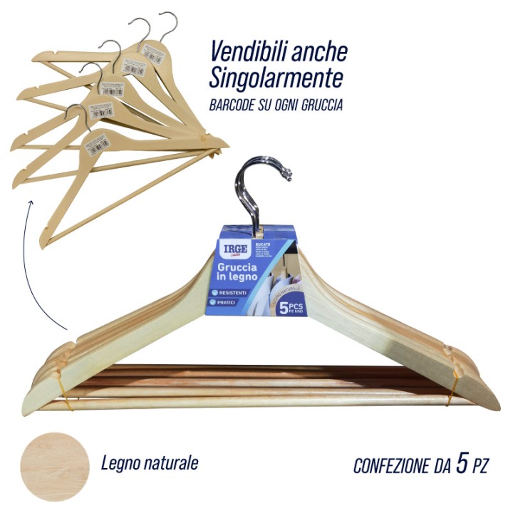 CDH OMETTI LEGNO 5PZ