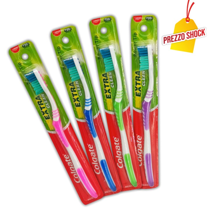ABZ COLGATE SPAZZOLINO DENTI EXTRA CLEAN ABBINARE ETICHETTE