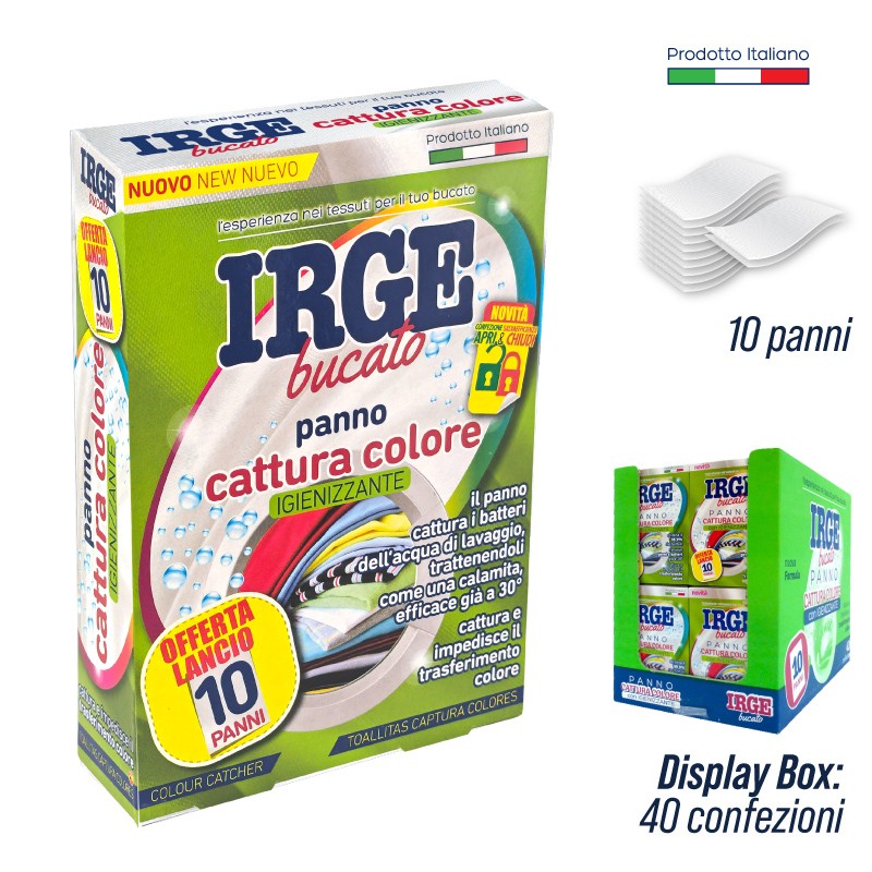 CFR PANNO CATT.COLORE  IGIENIZ. 10PZ