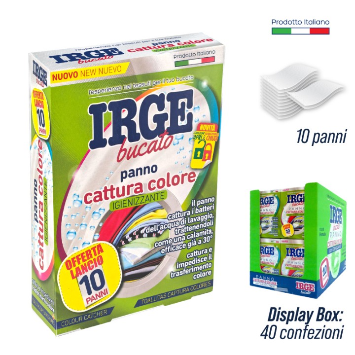 CFR PANNO CATT.COLORE  IGIENIZ. 10PZ