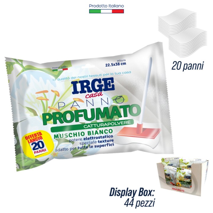 ABD PANNO CATTURAPOL.IRGE MUSCHIO B.20P mis. 22,5 x 38 cm