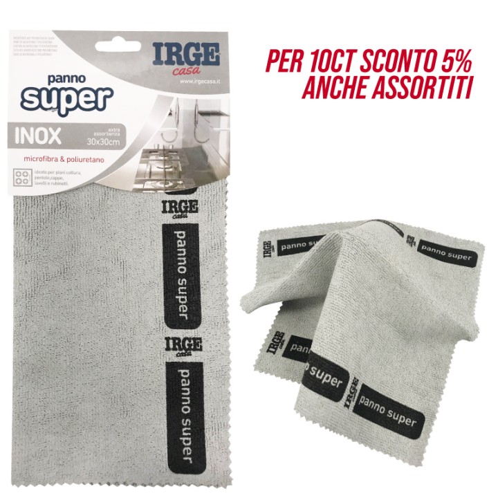 ADI PANNO SUPER IRGE 30x30CM INOX