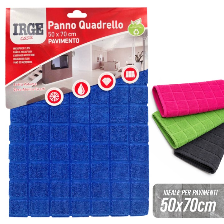 BME PANNO MICROFIBRA IRGE QUADRO 50x70 SENZA ASOLA