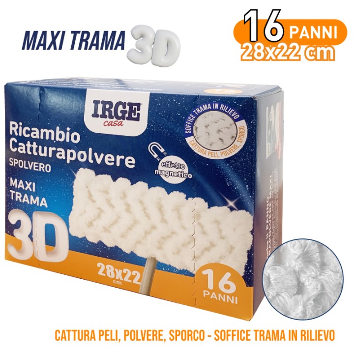 ABG PANNO CATTURAPOLVERE 3D 16PZ/BOX