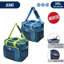 BLA BORSA TERMICA JEANS 26L 35x25x30cm