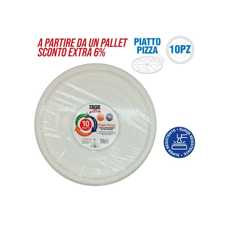 ABV PIATTI PIZZA RIUTILIZZ 10PZ