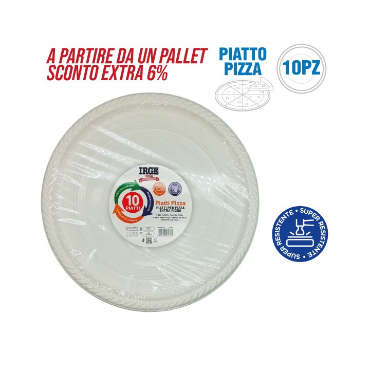 ABV PIATTI PIZZA RIUTILIZZ 10PZ