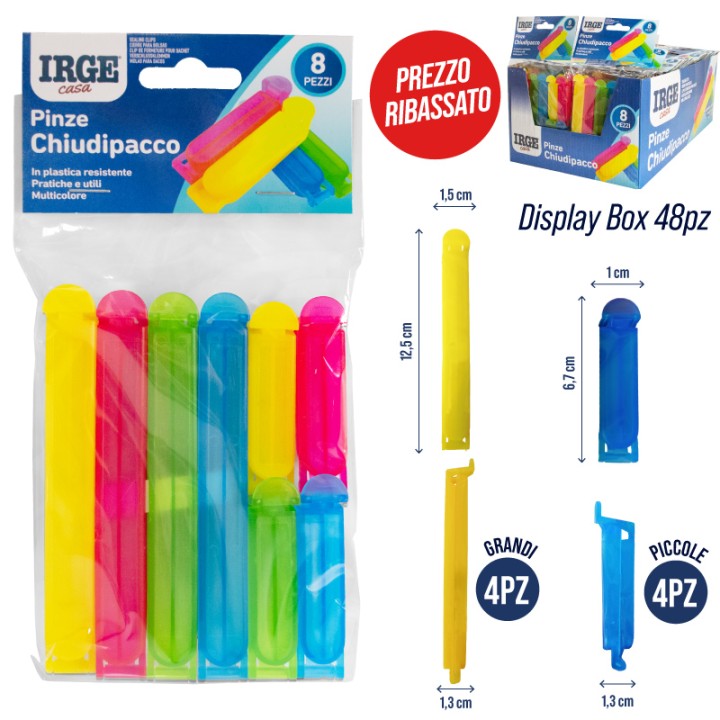 CDA PINZE IRGE CHIUDIPACCO 8PZ