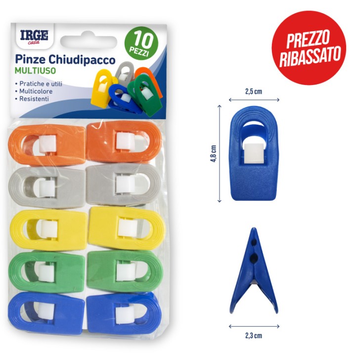 CDC PINZE IRGE CHIUDIPACCO 10PZ