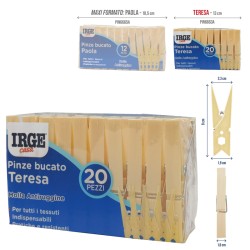 BNT PINZE BUCATO IRGE TERESA 20PZ BEIGE