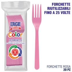 BMB FORCHETTA PP ROSA 20 PZ